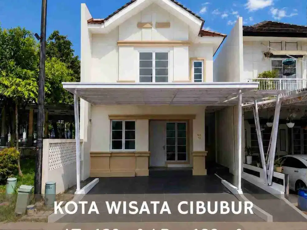 Rumah Bagus samping Taman dan Harga Murah Banget di Kota wisata Cibubur