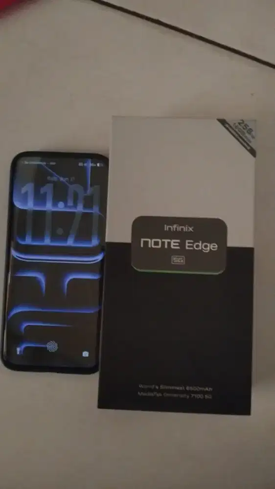 Infinix not edge 5g ram 8/258
