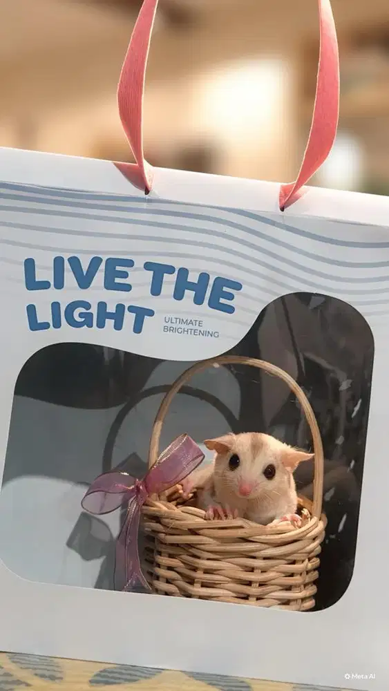 Sugar glider creamino betina
