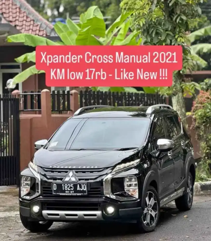 Xpander Cross Manual 2021 istw Skli
- KM low 17rb istw Skli Mulus