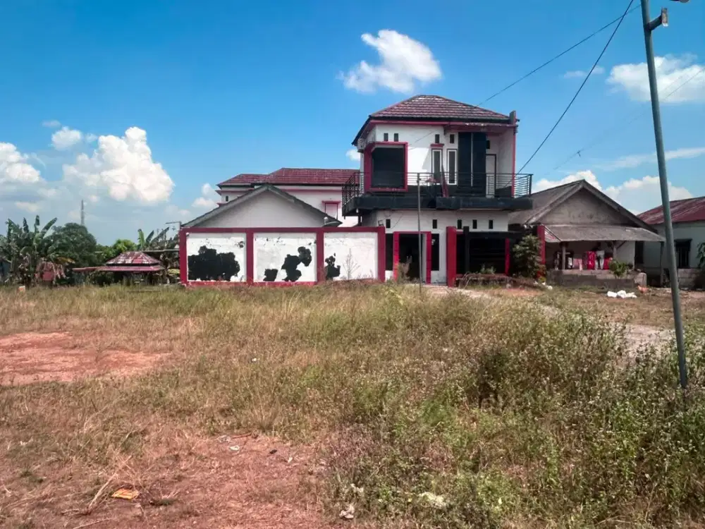 DIJUAL TANAH DAN BANGUNAN EKS PENGINAPAN KM 8 PALEMBANG