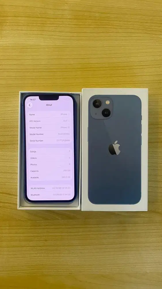 Apple Iphone 13, 256 GB Blue, INTER