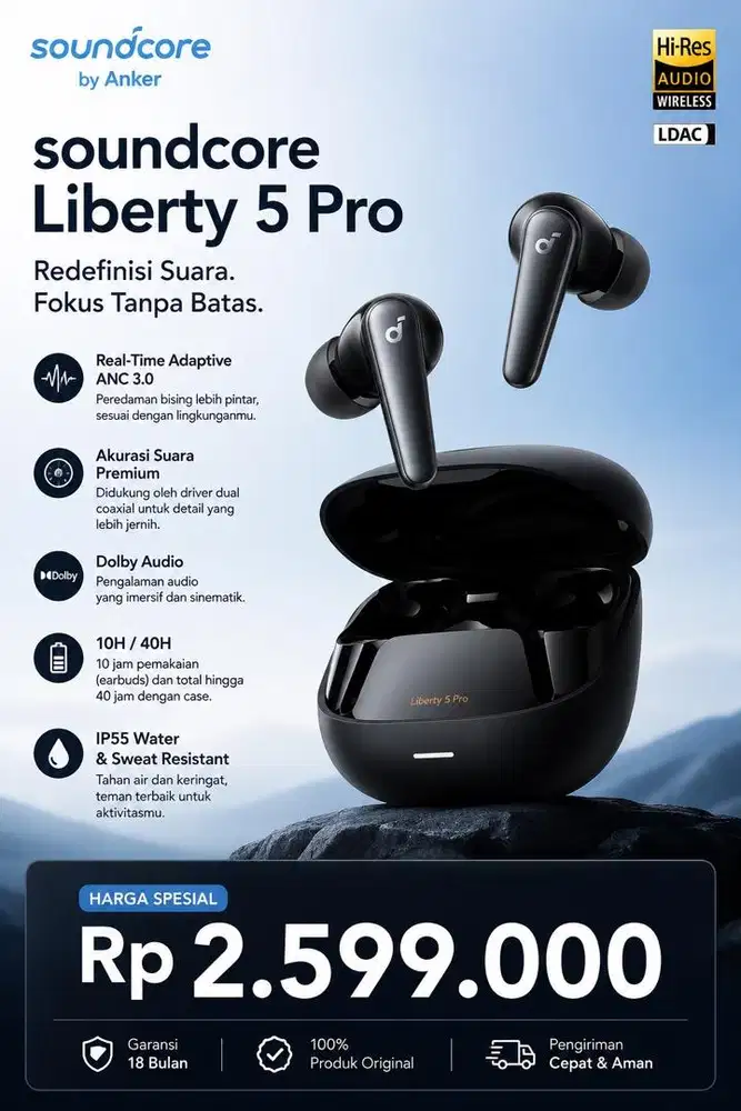 SOUNDCORE LIBERTY 5 PRO