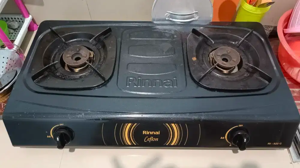 Rinnai Kompor Gas 2 Mata Tungku