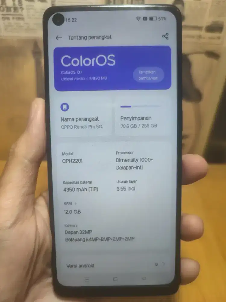 Oppo Reno 5 Pro 5G