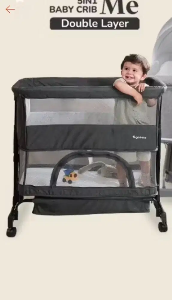 PRELOVED CRIB SUGARBABY