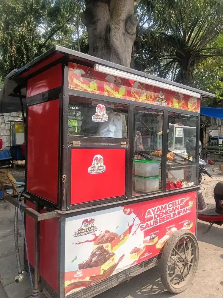Gerobak Ayam  Celup