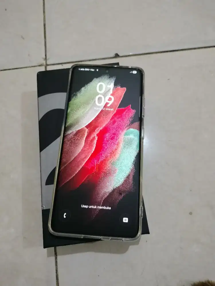 samsung s21 ultra, ram 16/512 Gb, fullset ori sein. Like new!