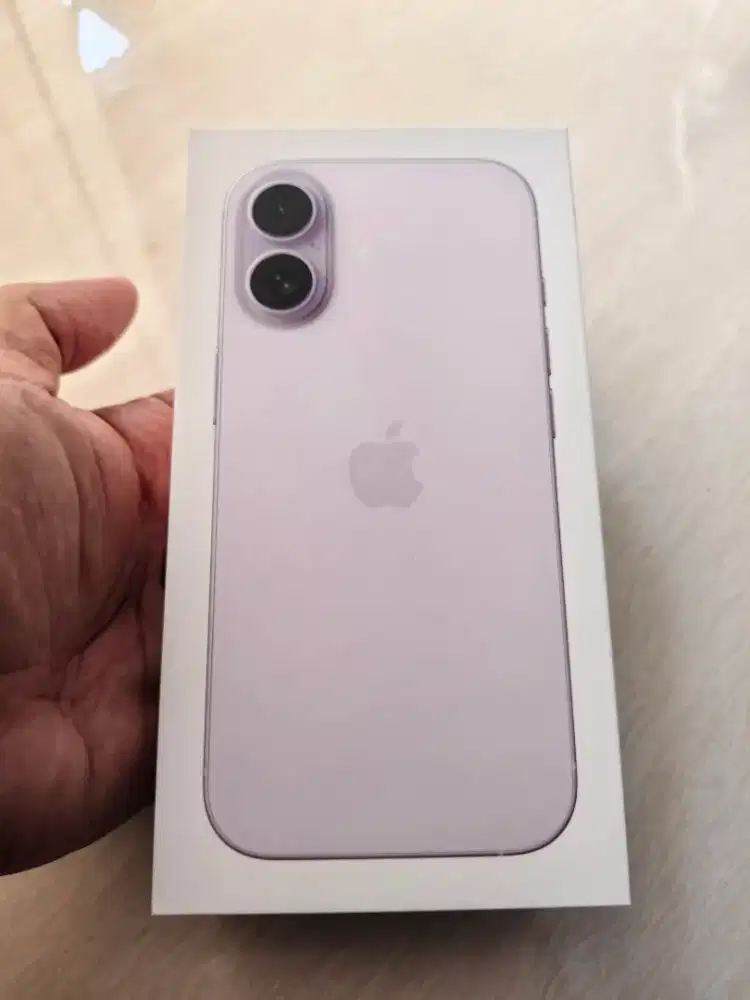 IPHONE 17 256GB LAVENDER IBOX BNIB BARU SEGEL GREENPEEL