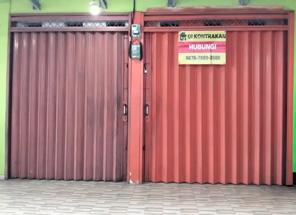 Ruko Disewakan lokasi Strategis dan Siap Pakai