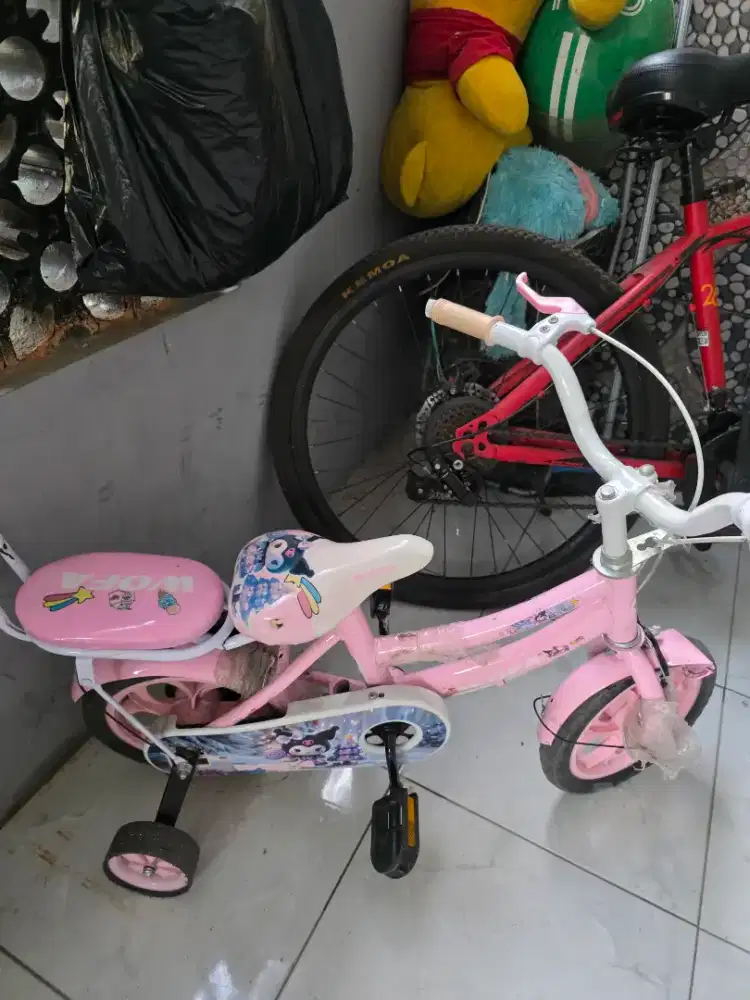 SEPEDA RODA 2 warna pink