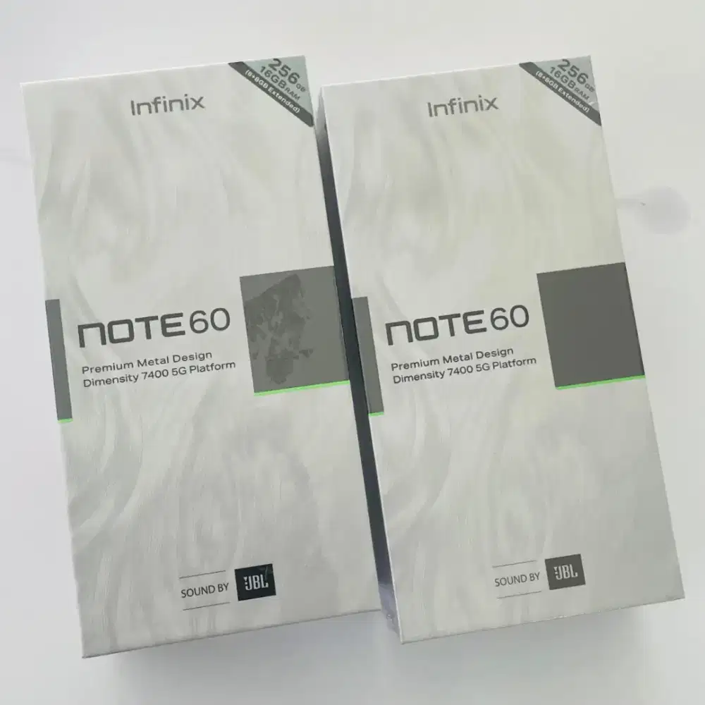 Promo INFINIX NOTE 60 5G 8/256 GB Original Bergaransi Resmi