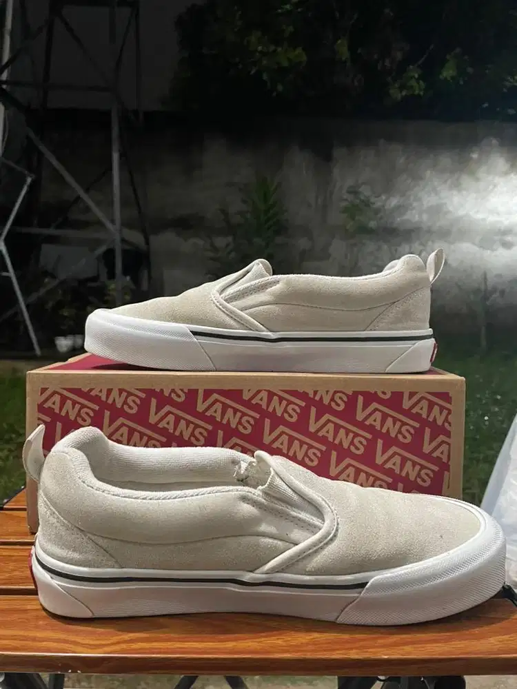 Vans Knu Slip - On White True White