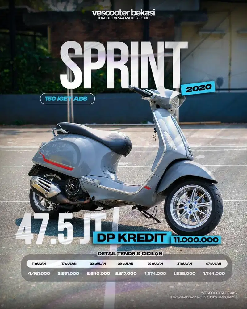 PIAGGIO VESPA MATIC SPRINT S 2020