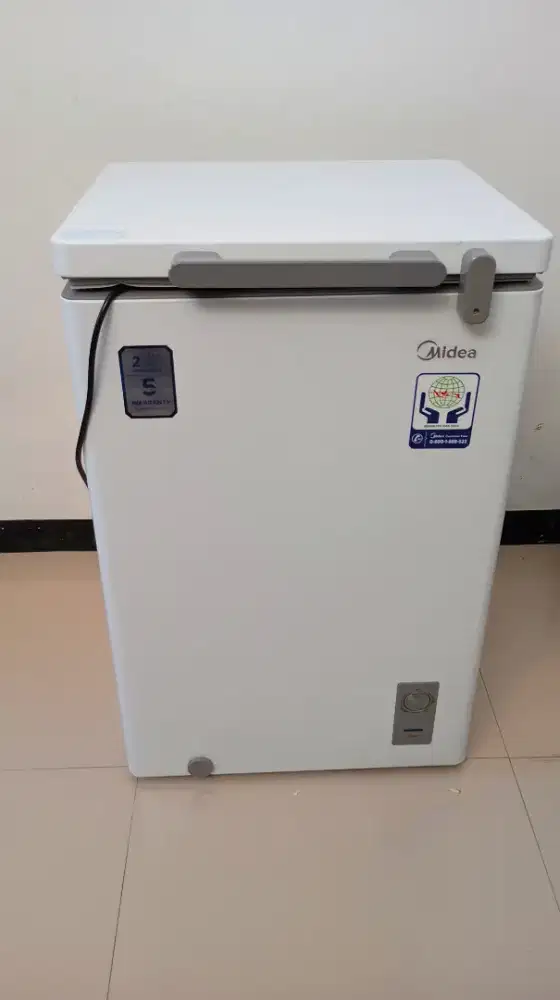 Freezer box midea 100 liter murah