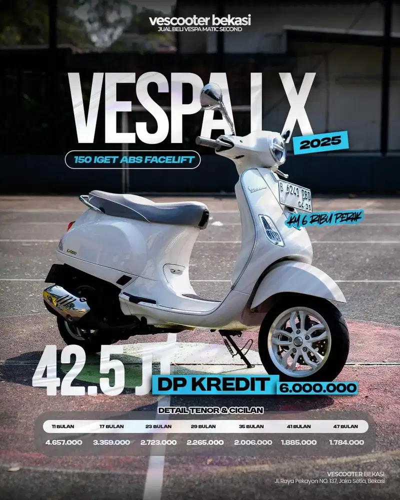 PIAGGIO VESPA MATIC VESPA LX 150 IGET FACELIFT