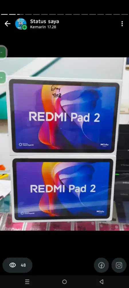 Kredit tab redmi tanpa dp