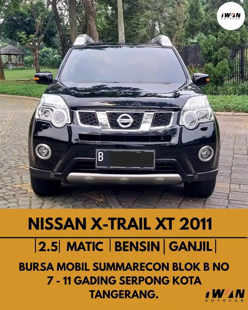 2011 Nissan Xtrail XT 2.5 AT