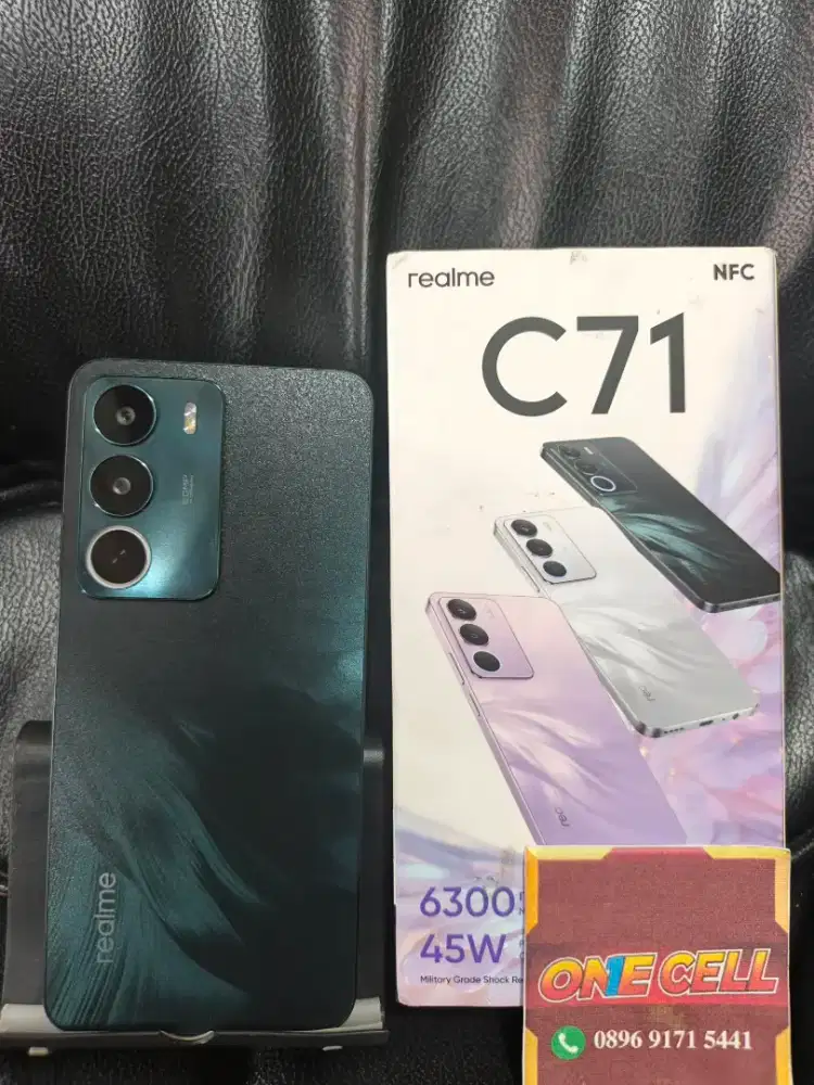 Realme C71 Ram 4+4/128GB Fullset Mulus