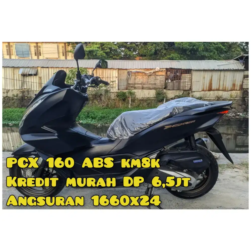 PCX new 160cc ABS biru doff km8rb