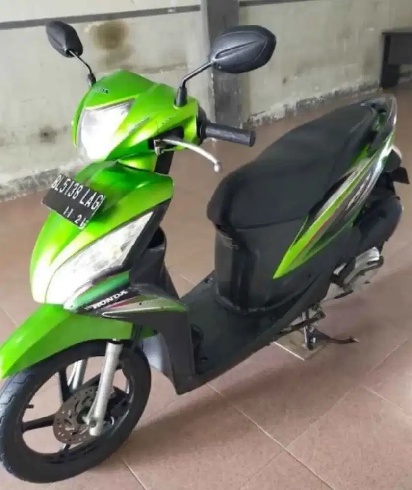 Honda spacy 2011 hijau kds bgs
