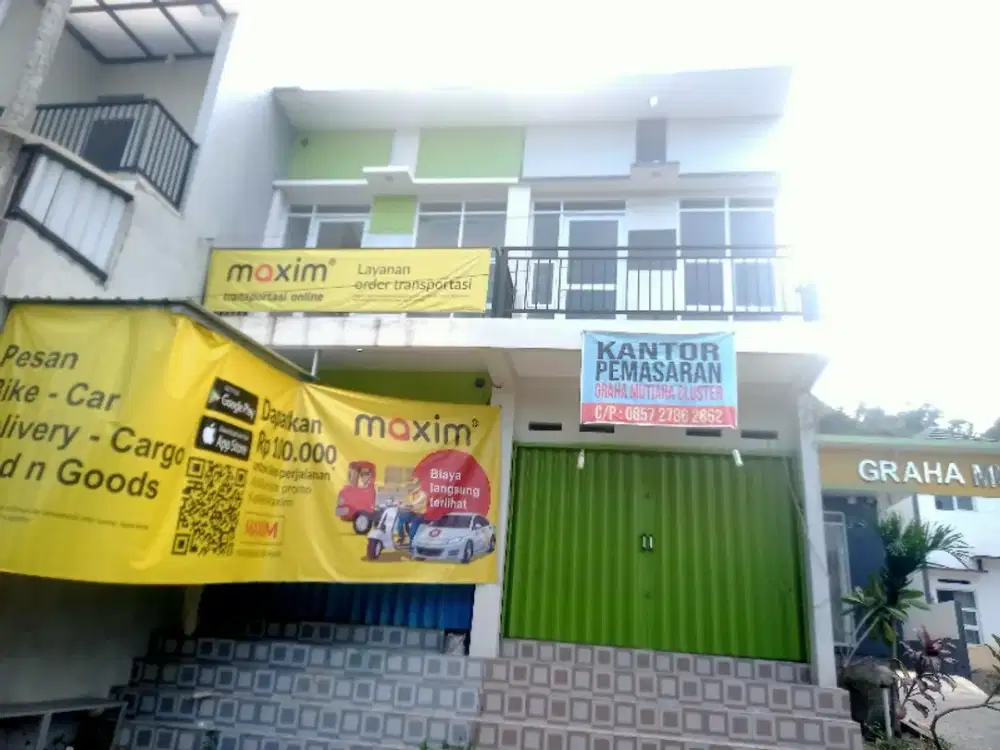 Dijual Ruko Kecil 2 Lt .Murah.Cocok segala usaha, bonus mebelair dll