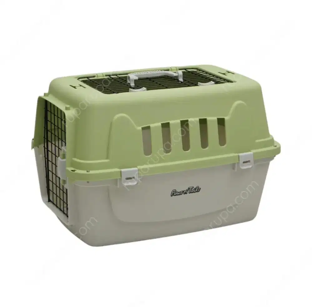 Paws N Tail Kandang Travel Portable Anjing & Kucing 2 Pintu