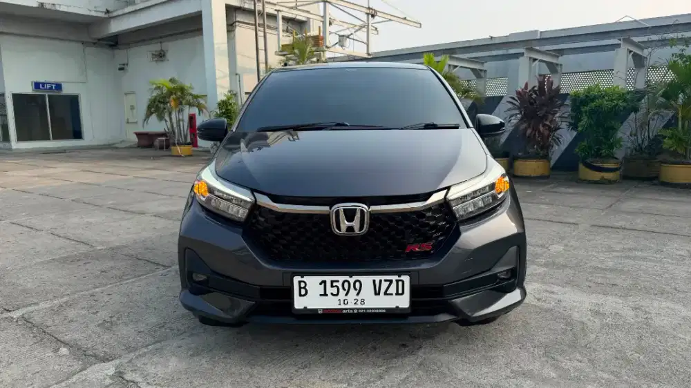 KM 28RB FULL RECIRD. HONDA BRIO RS 1.2 AT ABU ABU 2023/2024