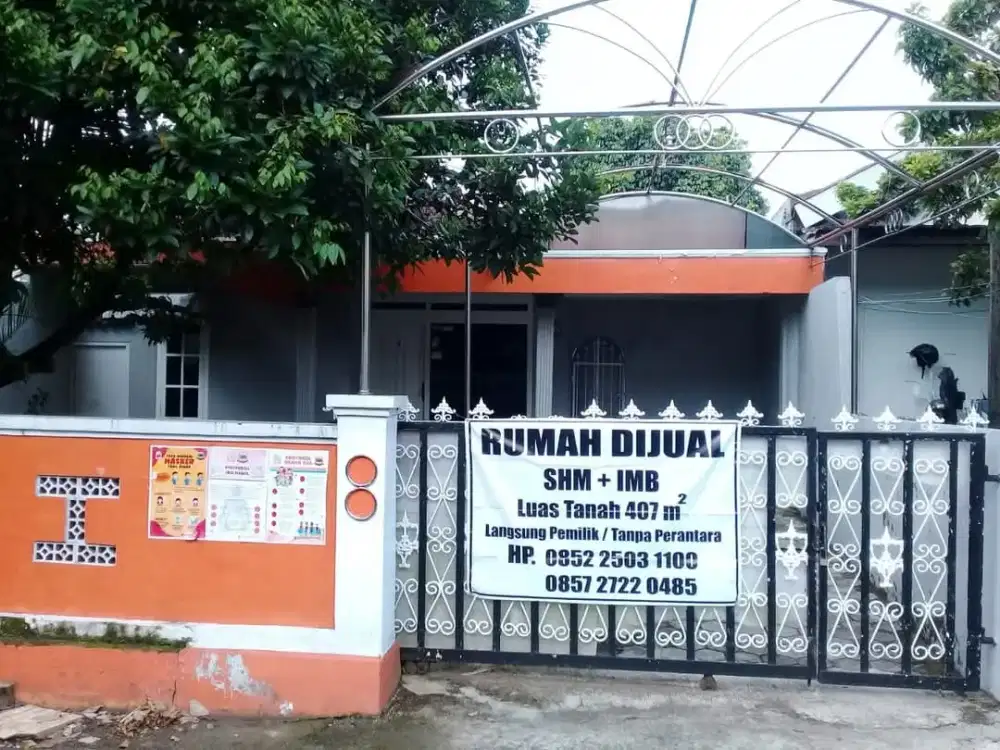 DIJUAL TANAH  Bonus Rumah
