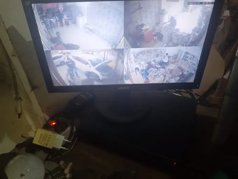 Dijual murah kamera cctv beserta kelengkapan tv nya jg