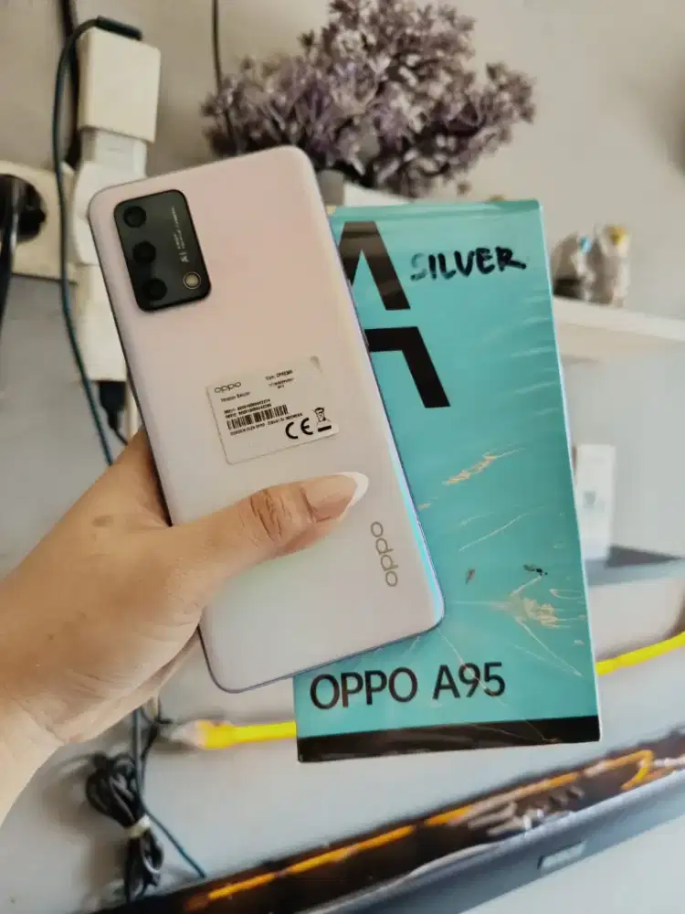 Oppo A95, Lengkap Fullset Minus Pemakaian Saja