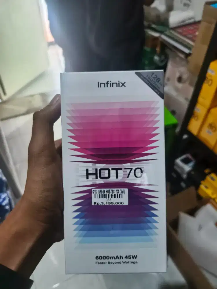 INFINIX HOT 70 8/128 | ATLANTIS DAHSYAT