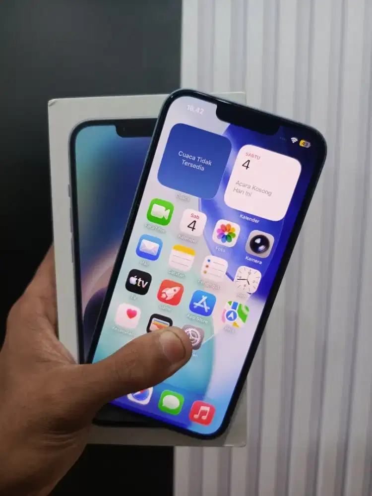 iPhone 14 128 iBox ON Garansi Juli 2027