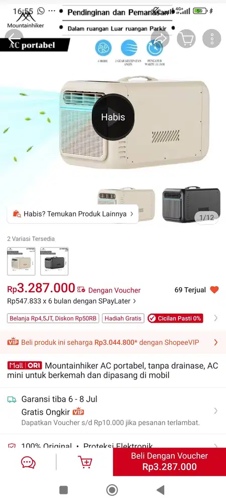 AC Mountainhiker Portable
