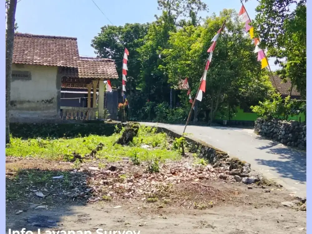 Dekat Pasar Jangkang Tanah Jogja 10 Menit Kampus UII Kaliurang
