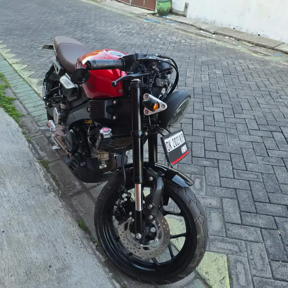 KM seribuan 2023 Yamaha Xsr 155 barang simpanan