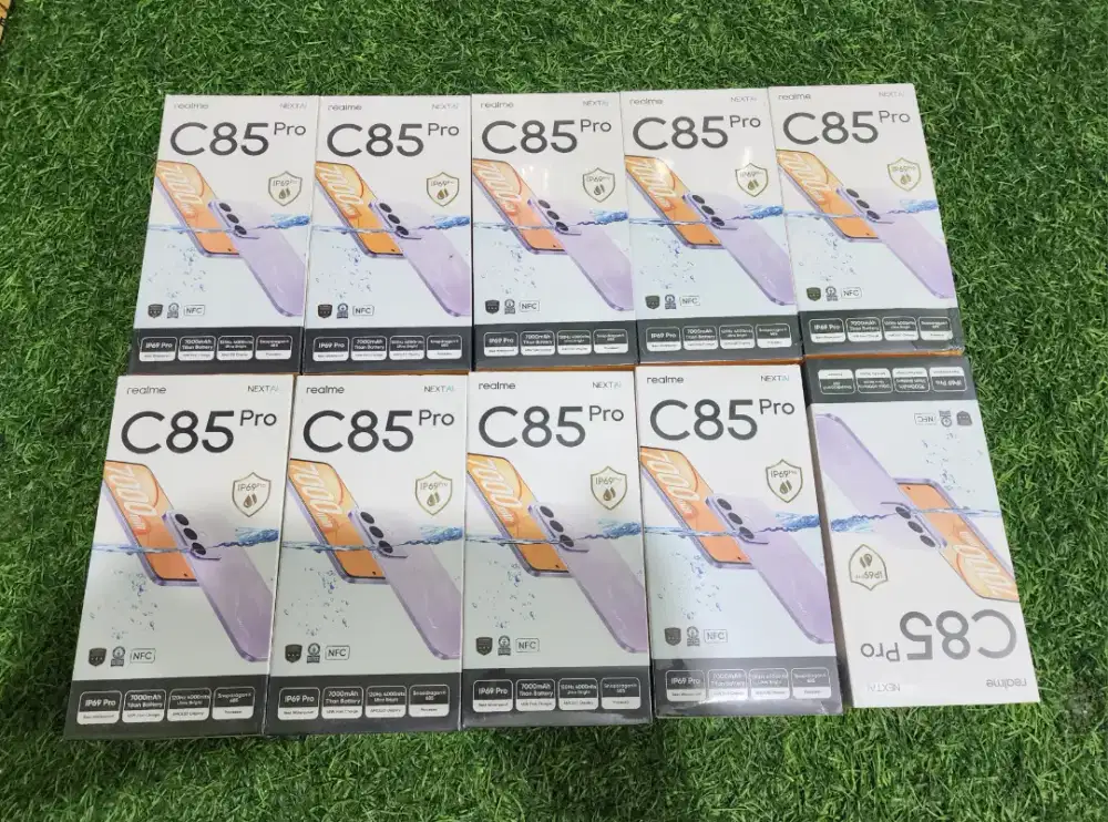 Realme c85 pro 4g 8/128gb 7000mh new segel fresh garansi 1 thn