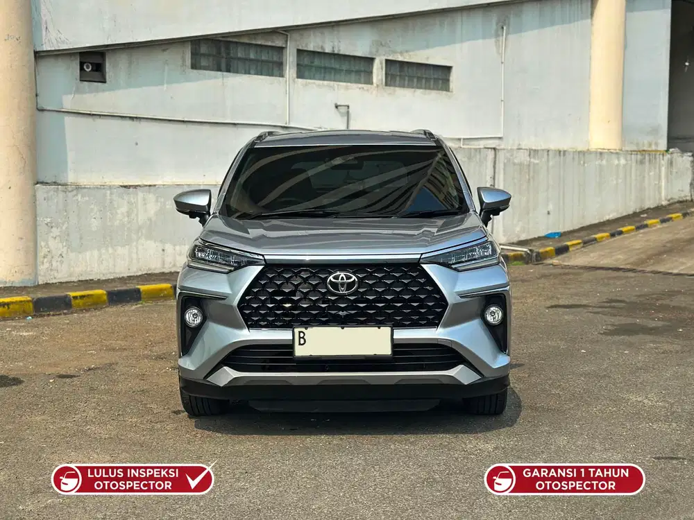 KM 16rb Veloz Q TSS 2023 Cvt matic New Toyota 1.5 silver bs TT