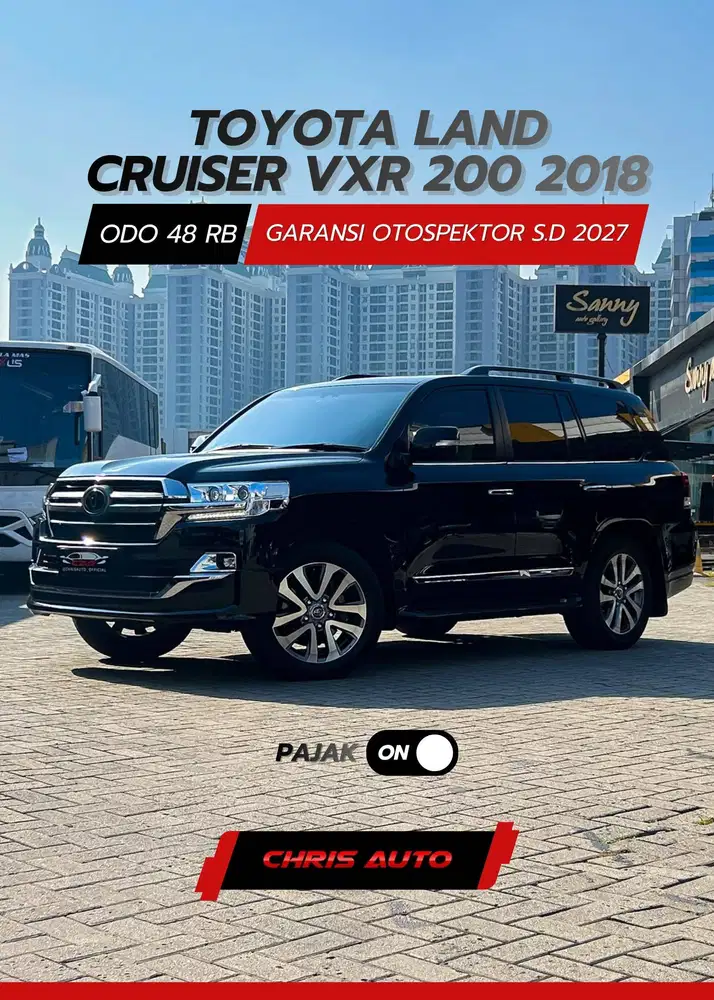 LOWODO 48RB ATPM, TOYOTA LAND CRUISER VXR 200 4X4 2018 / 2019 LC200