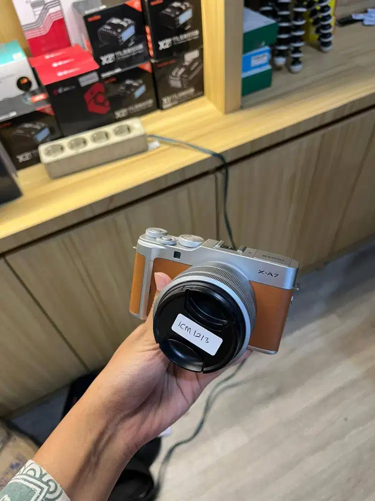 KAMERA FUJIFILM X-A7 + KIT CAMEL