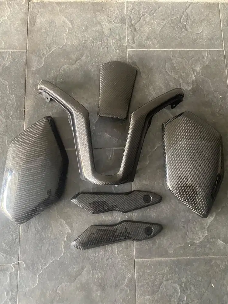 Jual karbon kevlar twill , XMAX NEW ( tidak jadi dipakai )