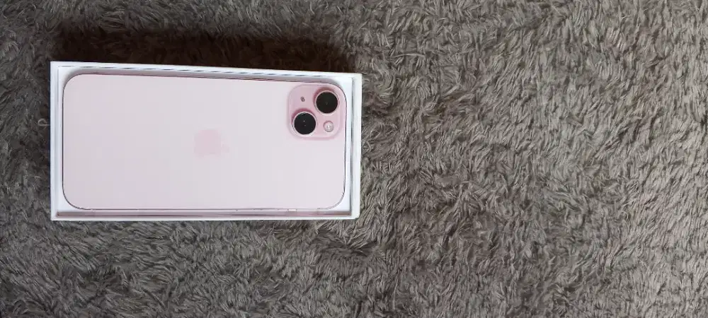 jual iPhone 15 plus pink 128