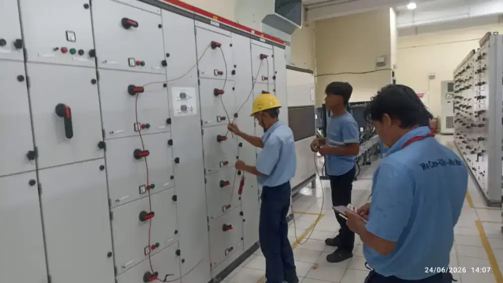 Tenaga skill elektrik dan instrumentasi shut down