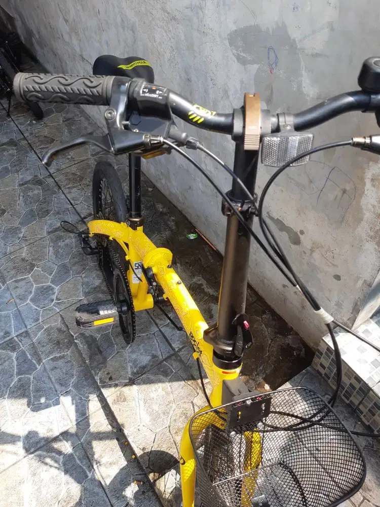 Sepeda lipat WimCycle 20 inchi