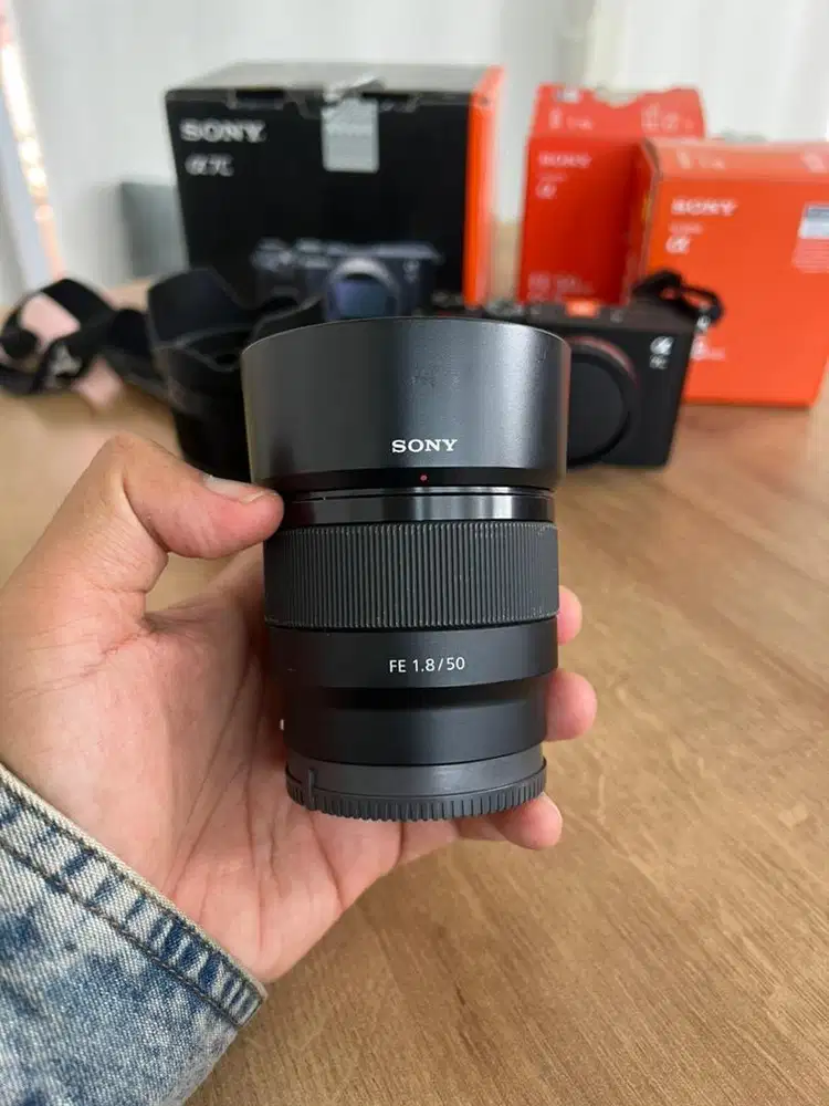 TERMURAH Sony 50mm f 1.8 mulus lengkap
