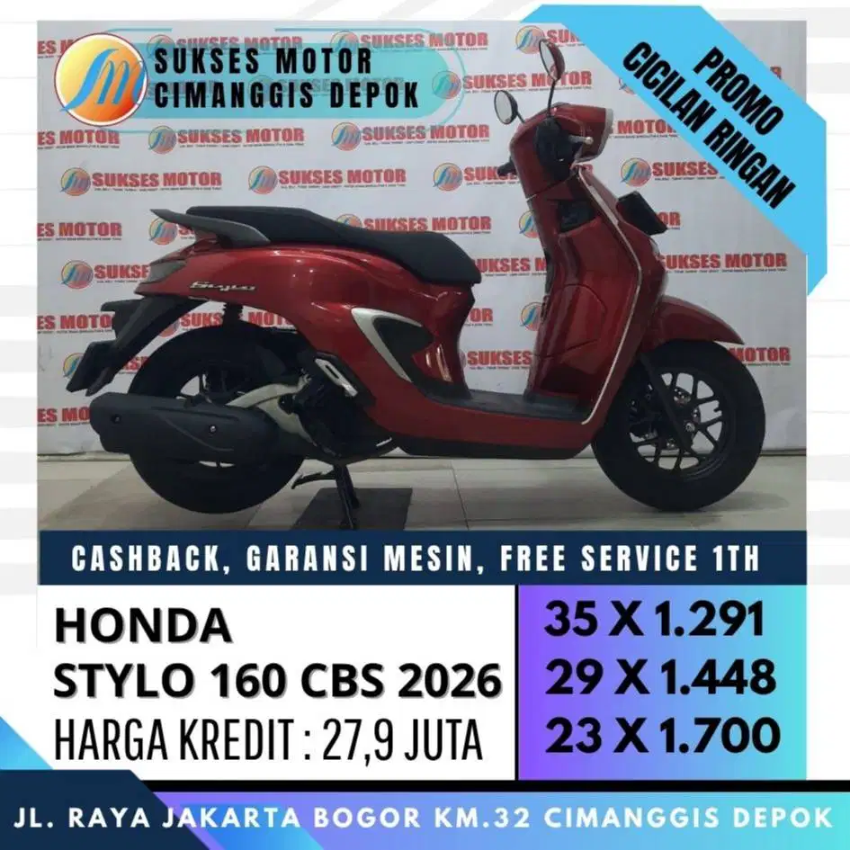 HONDA STYLO 160 CBS 2026