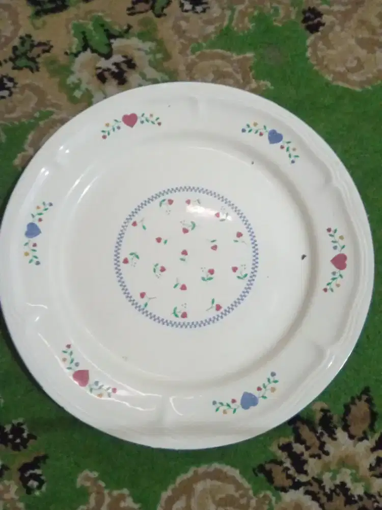 piring antik china vintage