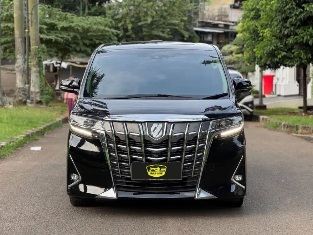 Toyota Alphard G ATPM TSS at 2020 Hitam Solid