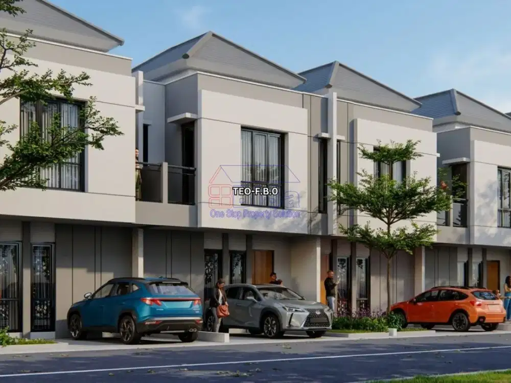RUMAH 2 LANTAI BENGKONG samping Gereja Pantekosta, BATAM