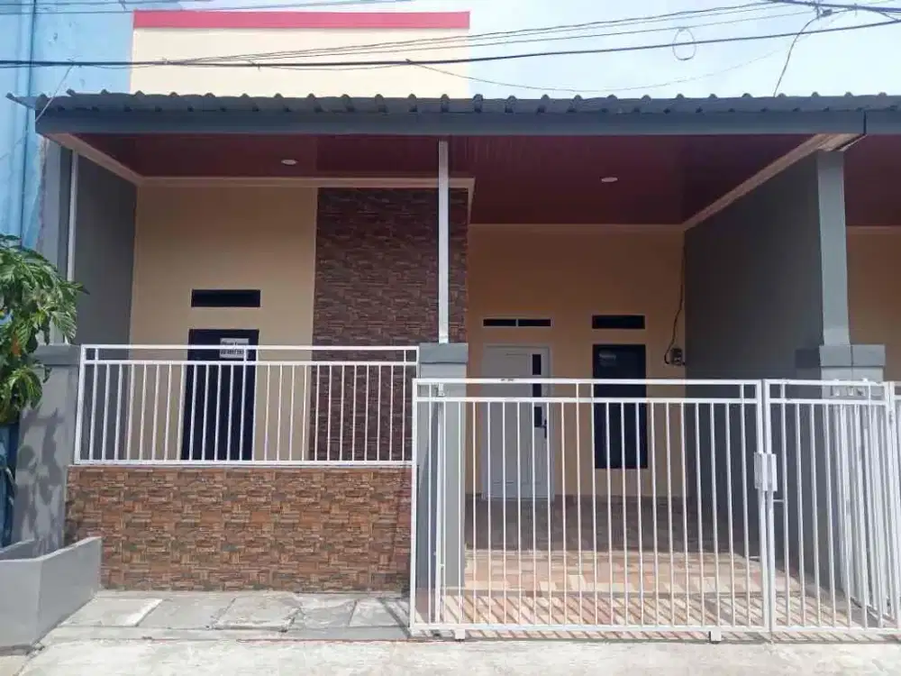 dijual rumah baru renov di harapan indah 1 Bekasi